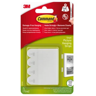 Command Picture Hanging Strip Small 4pk 1 Command Picture Hanging Strip Small 4pk