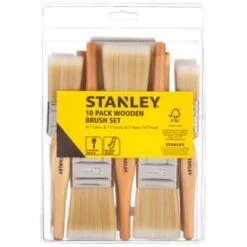 Stanley Wooden Brush Set 10pk