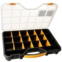 B&M Multipurpose Tool Organiser 24" -White And Silver Furniture Store 326366 Kingmann 24Inch Multipurpose Orgainser 3