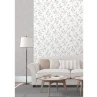Natasha Floral Wallpaper - Grey