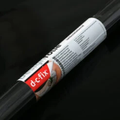 D-C-Fix Self-Adhesive Film 90cm X 2.1m - Glossy Black -White And Silver Furniture Store 330979 dc fix glossy black 90x2m wallpaper