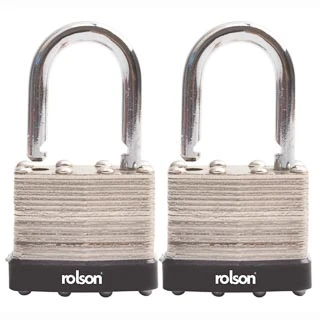 Laminated Padlock 50mm 2pk 1 Laminated Padlock 50mm 2pk