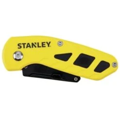 Stanley Folding Utility Knife -White And Silver Furniture Store 337821 stanley knife 3
