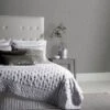 Linen Wallpaper - Mid Grey
