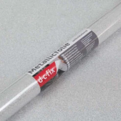 D-C-Fix Self-Adhesive Film 67.5cm X 2m - Silver Glitter -White And Silver Furniture Store 344513 dc fix silver glitter 67 5x2m wallpaper