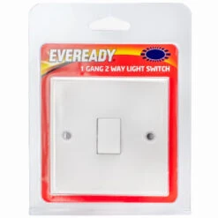 Eveready USB Double Wall Socket -White And Silver Furniture Store 356117 eveready 1 gang 2 way light switch
