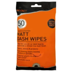 RAC Lemon Scented Matt Dash Wipes 50pk