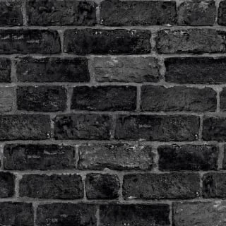 House Brick Black Wallpaper 2 House Brick Black Wallpaper - Image 2