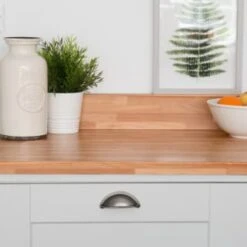 D-C-Fix Self-Adhesive Film 67.5cm X 2m - Butcher's Block -White And Silver Furniture Store 358362 dc fix butchers block 67 5x2m wallpaper 3