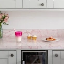 D-C-Fix Self-Adhesive Film 67.5cm X 2m - Marble Pink