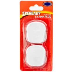 Eveready 13 Amp Plug 2pk