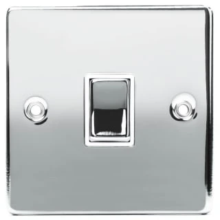 B&M 1 Gang 2 Way Light Switch - Chrome 1 B&M 1 Gang 2 Way Light Switch - Chrome