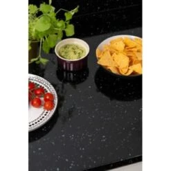 D-C-Fix Self-Adhesive Film Black Quartz 90cm X 2.1m -White And Silver Furniture Store 377881 dc fix black quartz self adhesive vinyl 90cm x 2 1m wallpaper