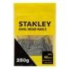 Stanley Oval Head Nails 40mm 250g