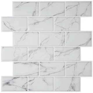 Florence Marble Subway Self Adhesive Wall Tile 3 Florence Marble Subway Self Adhesive Wall Tile - Image 3