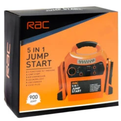 RAC 5-in-1 Jump Start -White And Silver Furniture Store 391161 rac jump start 5 in 1