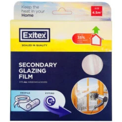 B&M Exitex Secondary Glazing Film