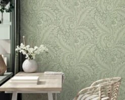 Florence Sage Wallpaper